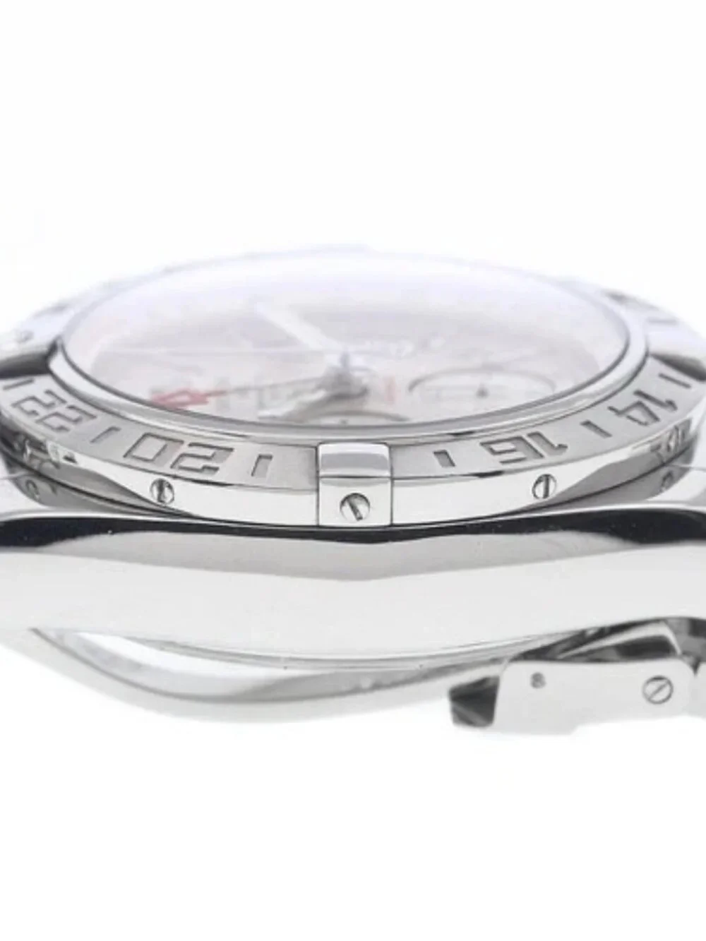 BREITLING Chronomat AB0420 Date GMT Silver Dial Automatic Men's Watch_965551